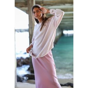 🎀 NWT • Free People • Cosmos Veg Dye Pullover